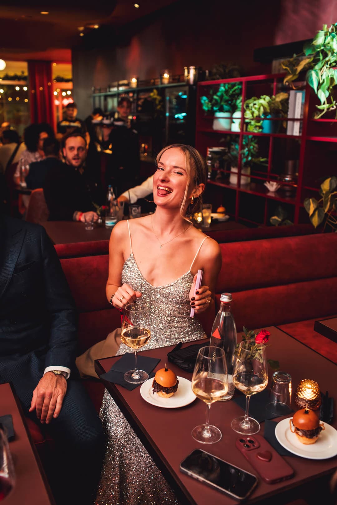 Ausgelassene Stimmung im Quentin's Fun & Kitchen